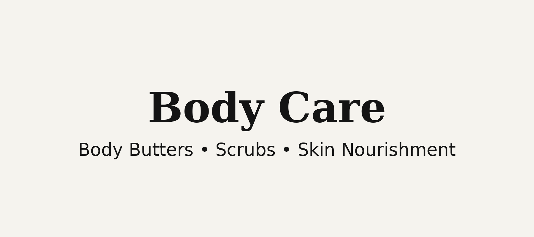 Body Care