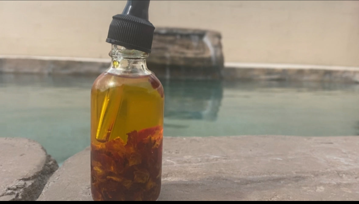 Rose Infused Oil for Face & Body